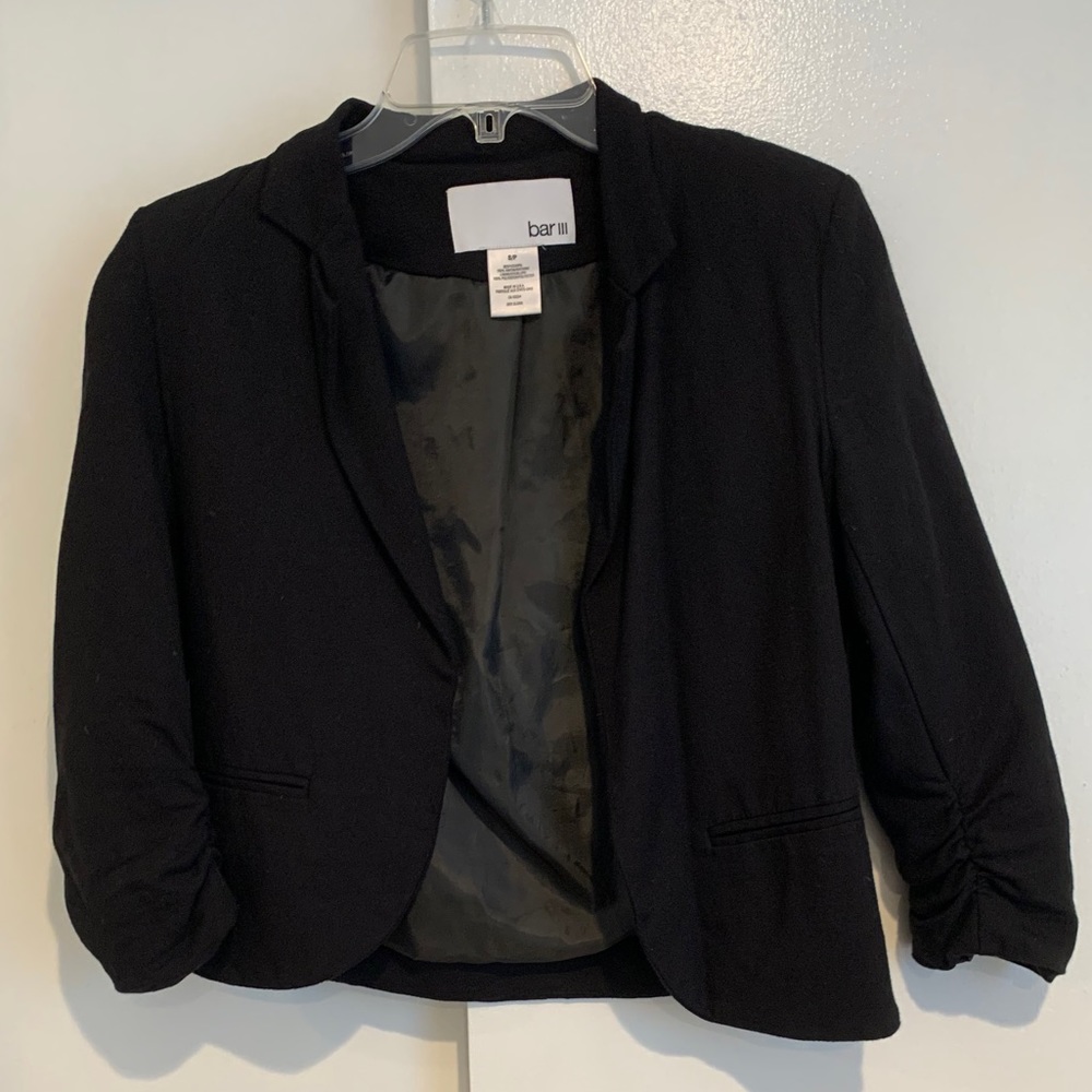 Bar III cropped blazer